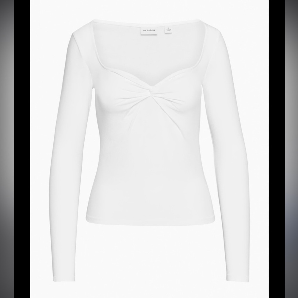 Babaton Soho White Longsleeve L